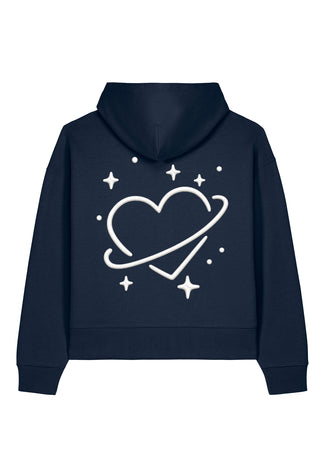 Hoodie Boxy Brodé "Saturn"