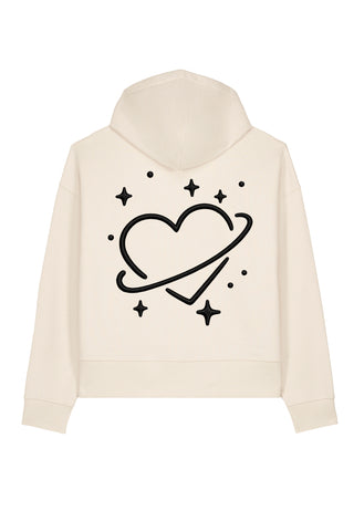 Hoodie Boxy Brodé "Saturn"