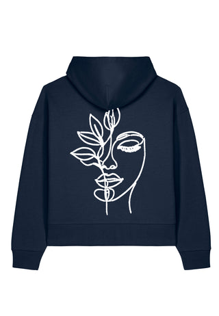 Hoodie Boxy Brodé "Serenity"