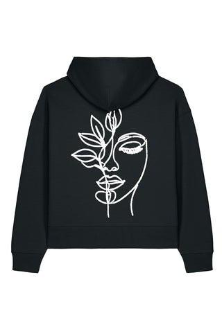 Hoodie Boxy Brodé "Serenity"