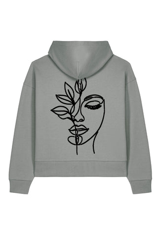 Hoodie Boxy Brodé "Serenity"