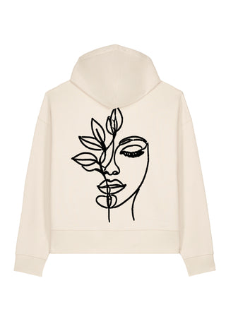 Hoodie Boxy Brodé "Serenity"