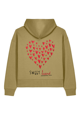 Hoodie Boxy Brodé "Sweetheart"