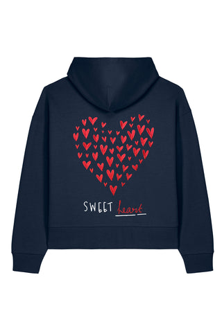 Hoodie Boxy Brodé "Sweetheart"