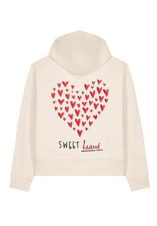 Hoodie Boxy Brodé "Sweetheart"