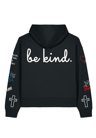 Hoodie Boxy "Tattoo Be Kind"
