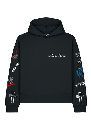 Hoodie Boxy "Tattoo Be Kind"