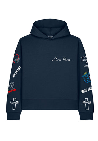 Hoodie Boxy "Tattoo Be Kind"