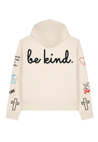 Hoodie Boxy "Tattoo Be Kind"