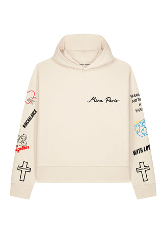 Hoodie Boxy "Tattoo Be Kind"