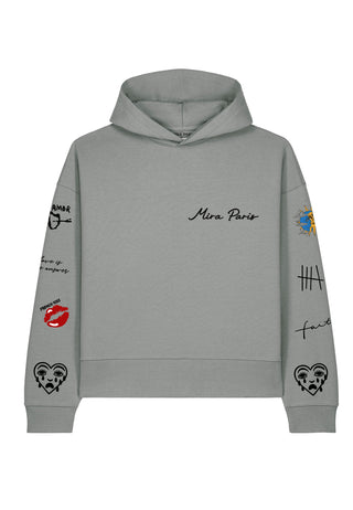 Hoodie Boxy "Tattoo Brutal"