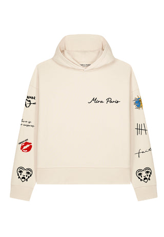 Hoodie Boxy "Tattoo Brutal"