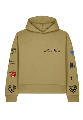 Hoodie Boxy "Tattoo Brutal"