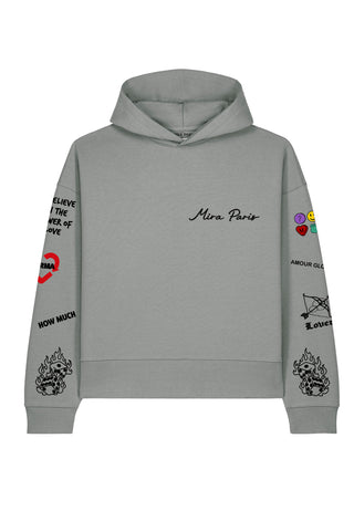 Hoodie Boxy "Tattoo Crush"