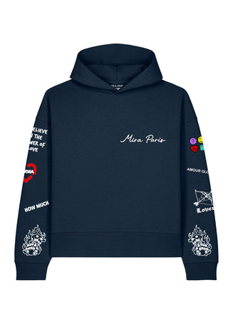 Hoodie Boxy "Tattoo Crush"