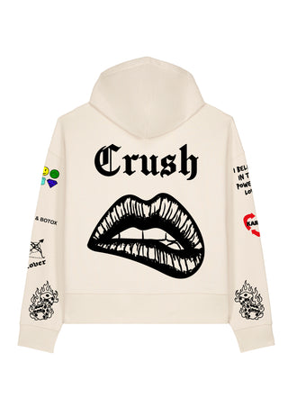 Hoodie Boxy "Tattoo Crush"