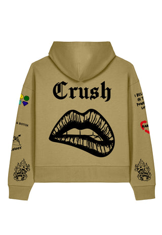 Hoodie Boxy "Tattoo Crush"