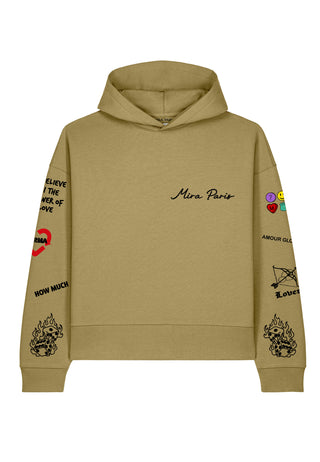 Hoodie Boxy "Tattoo Crush"