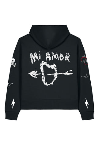 Hoodie Boxy "Tattoo Mi Amor"
