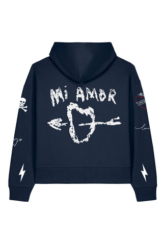 Hoodie Boxy "Tattoo Mi Amor"
