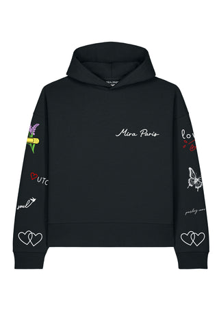 Hoodie Boxy "Tattoo Sweet"