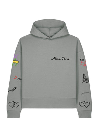Hoodie Boxy "Tattoo Sweet"