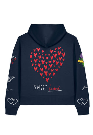 Hoodie Boxy "Tattoo Sweet"