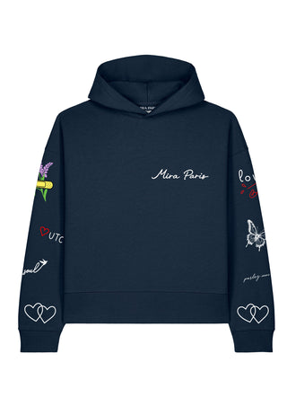 Hoodie Boxy "Tattoo Sweet"