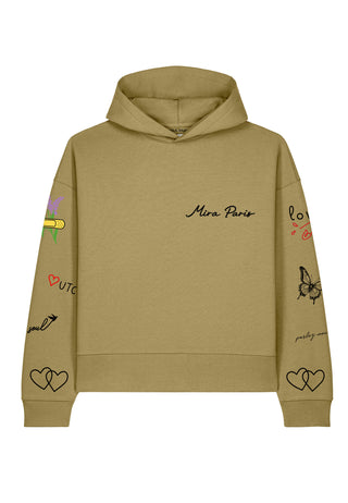 Hoodie Boxy "Tattoo Sweet"