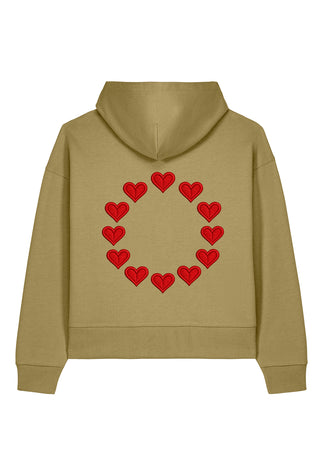 Hoodie Boxy Brodé "United States of Love"