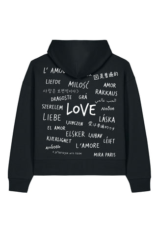 Hoodie Boxy "Universal Love"
