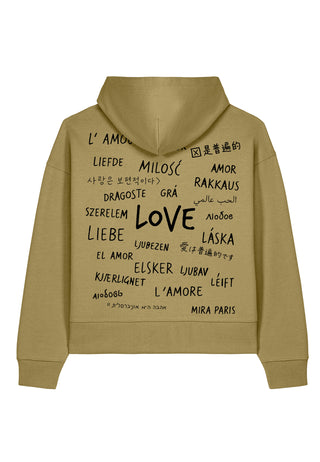 Hoodie Boxy "Universal Love"