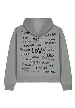 Hoodie Boxy "Universal Love"