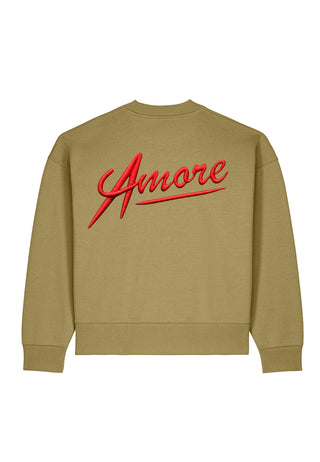 Sweatshirt Boxy "Amore"