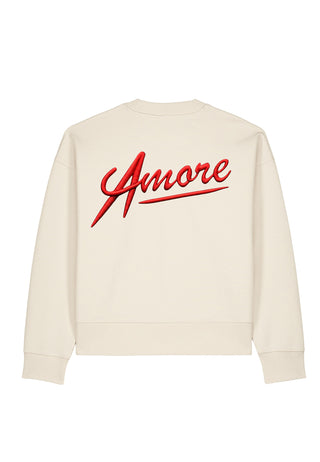 Sweatshirt Boxy "Amore"