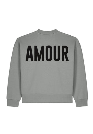 Sweatshirt Boxy "Amour"