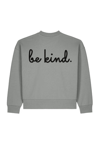 Sweatshirt Boxy "Be Kind"
