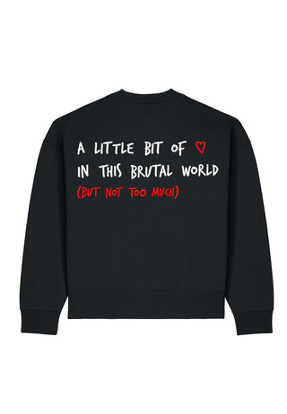 Sweatshirt Boxy "Brutal"