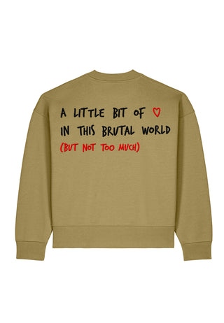 Sweatshirt Boxy "Brutal"