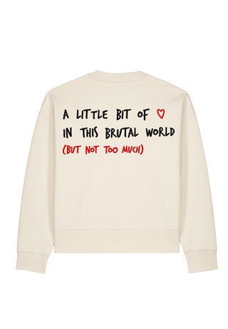 Sweatshirt Boxy "Brutal"