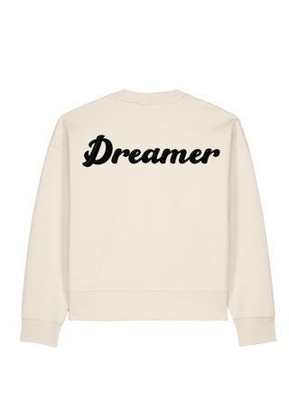Sweatshirt Boxy Brodé "Dreamer"