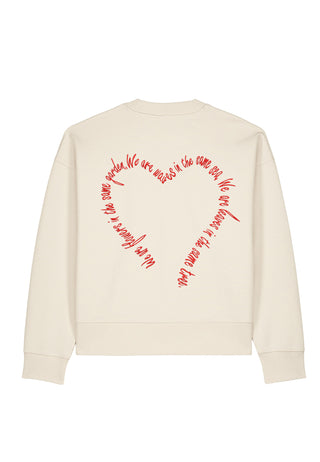 Sweatshirt Boxy "Flowers"