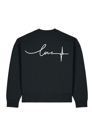 Sweatshirt Boxy Brodé "Frequency"