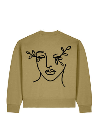 Sweatshirt Boxy Brodé "Harmony"