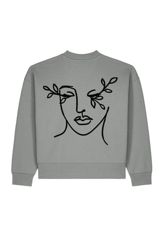 Sweatshirt Boxy Brodé "Harmony"