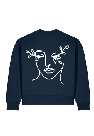 Sweatshirt Boxy Brodé "Harmony"