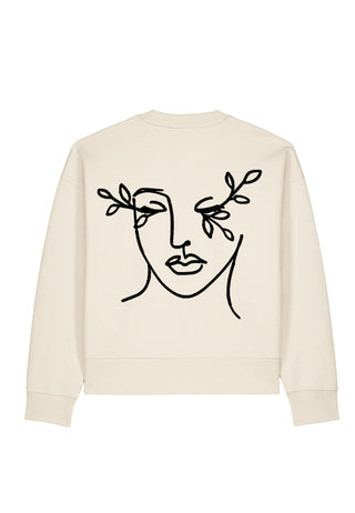 Sweatshirt Boxy Brodé "Harmony"