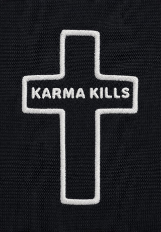 Sweatshirt Boxy "Karma Kills"