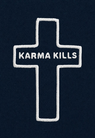 Sweatshirt Boxy "Karma Kills"