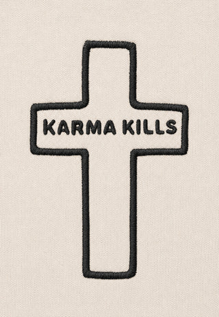 Sweatshirt Boxy "Karma Kills"